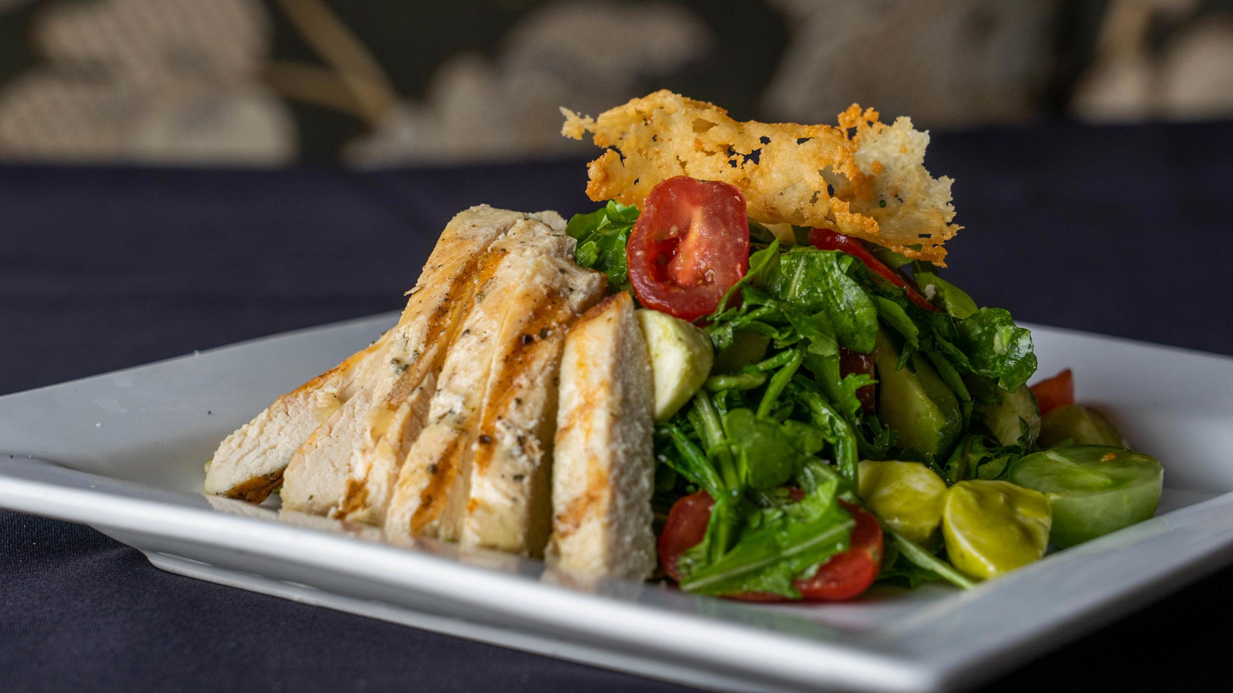 The Brass Tag plated salad