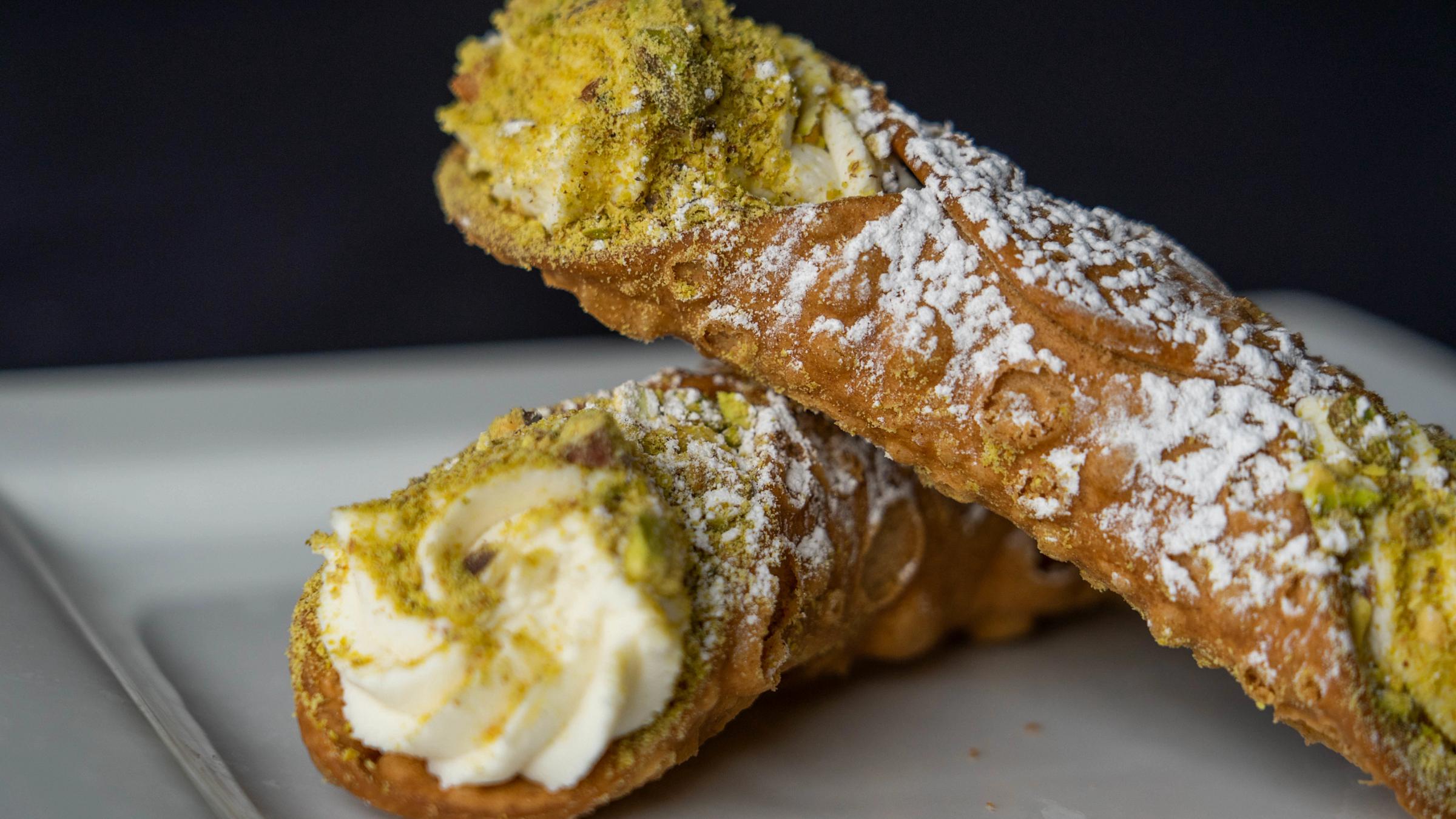 Plated Cannoli at The Brass Tag