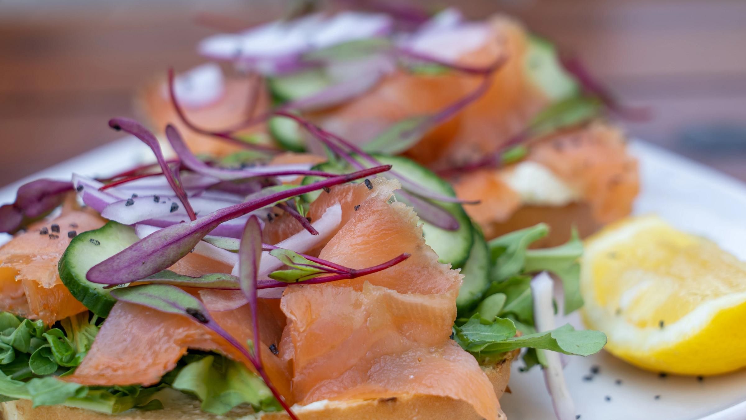 Deer Valley Grocery Cafe Lox Plate