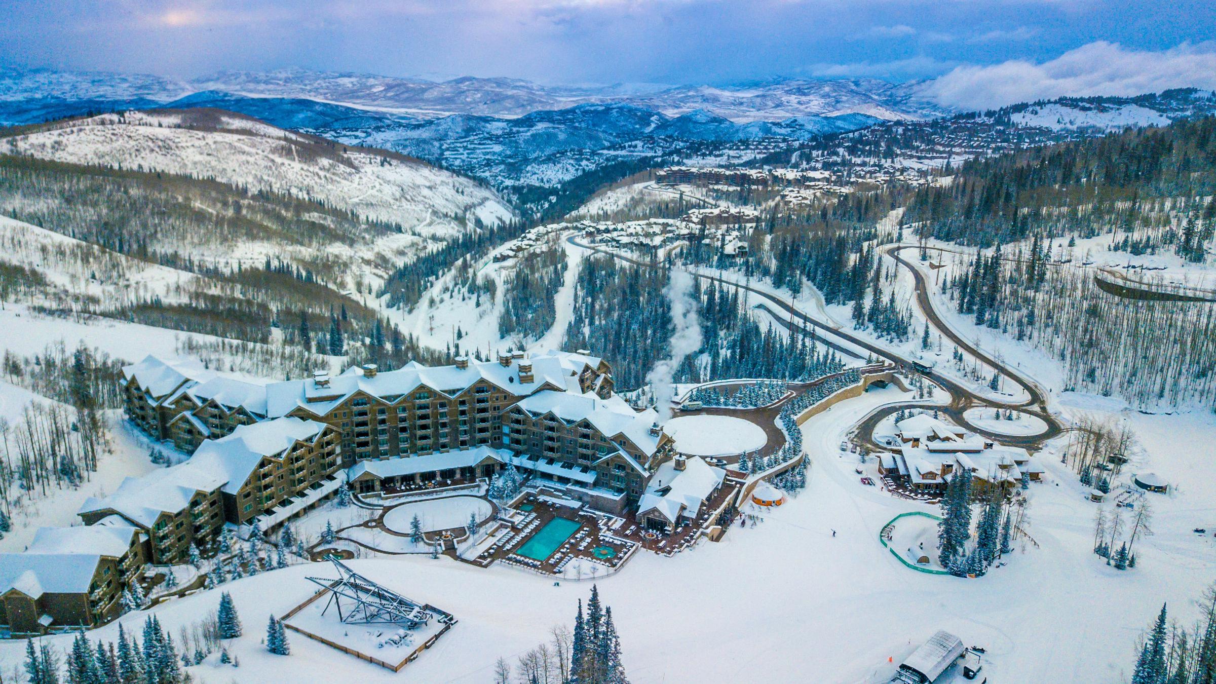 Montage Deer Valley winter exterior