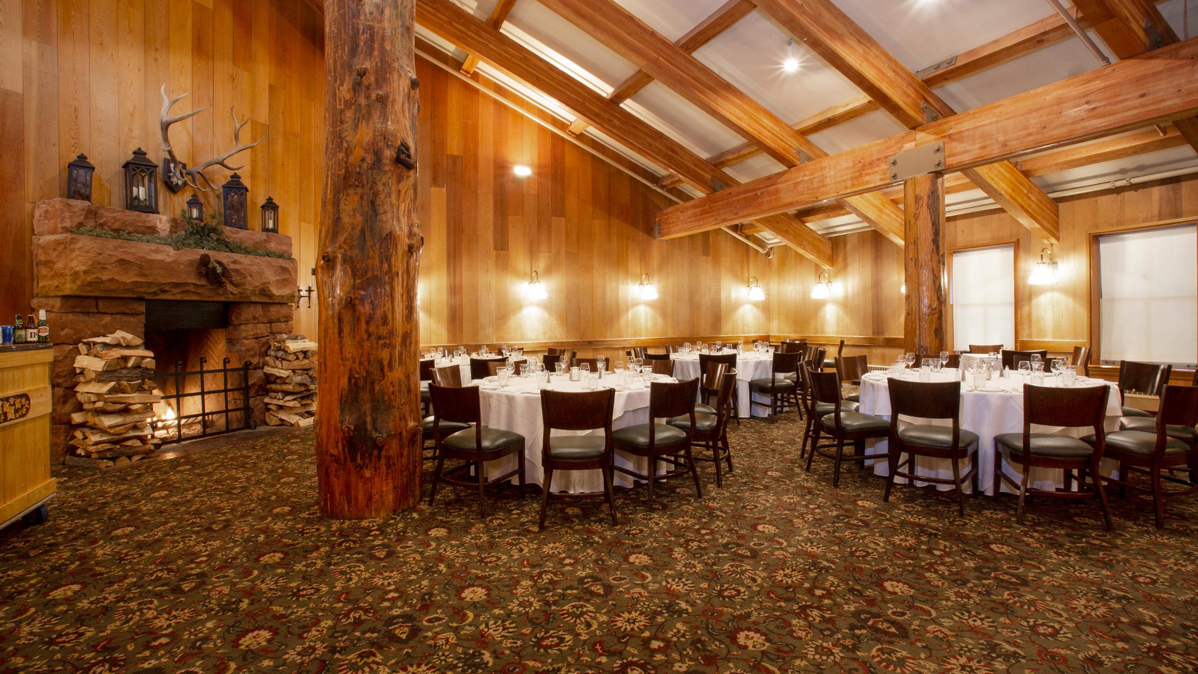Elk Room set up