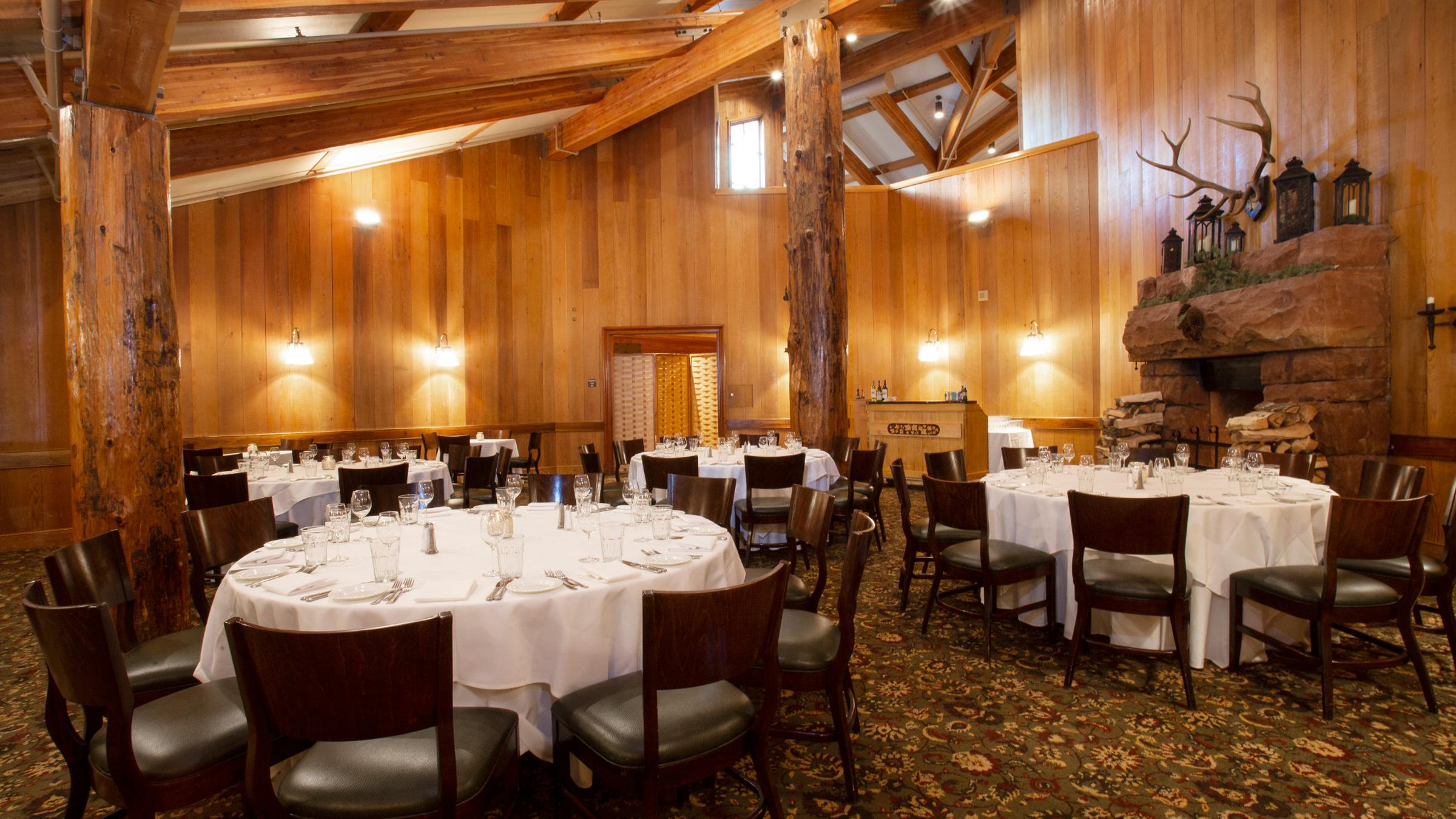 Elk Room set up