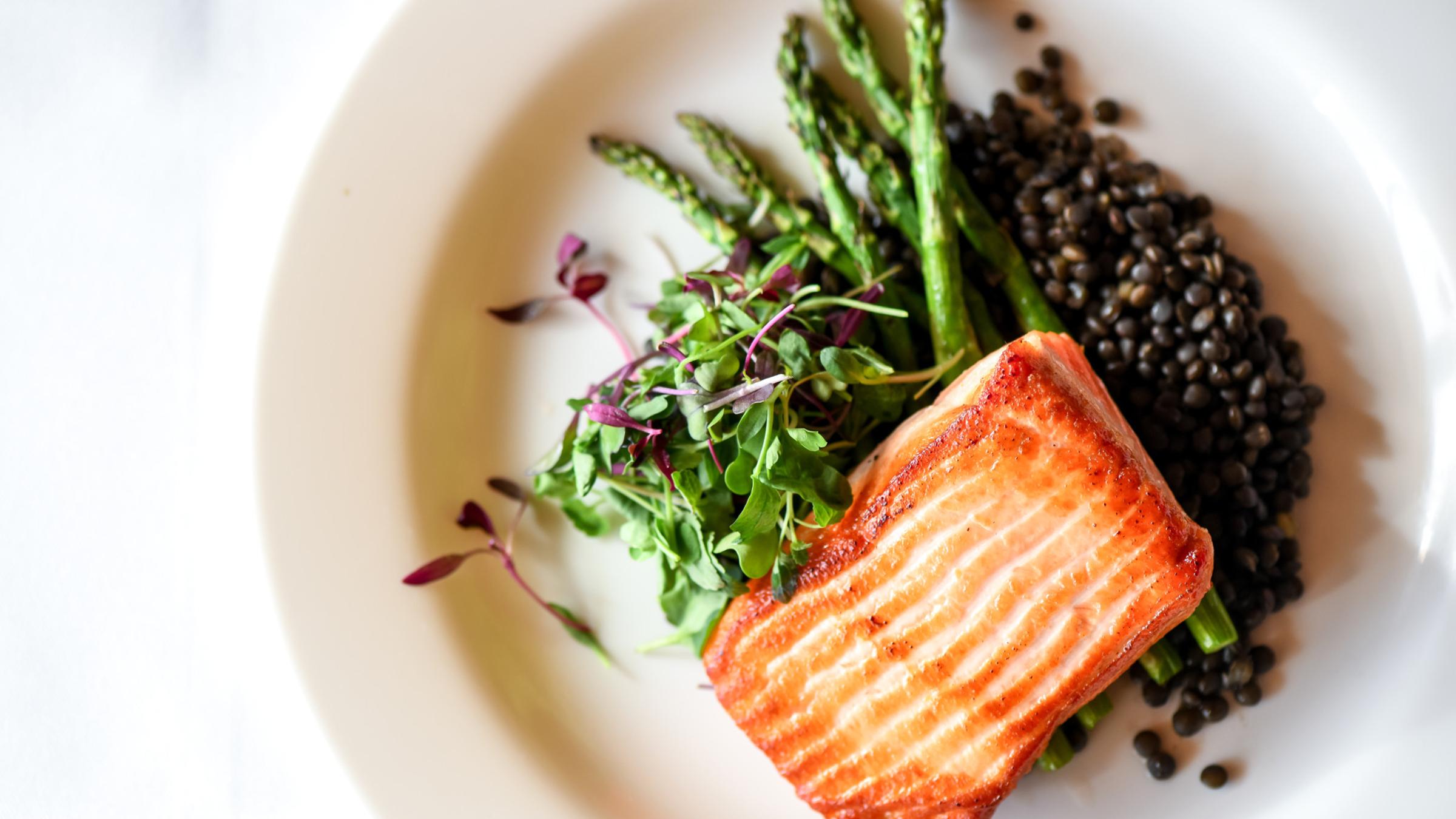The Brass Tag Salmon Dinner
