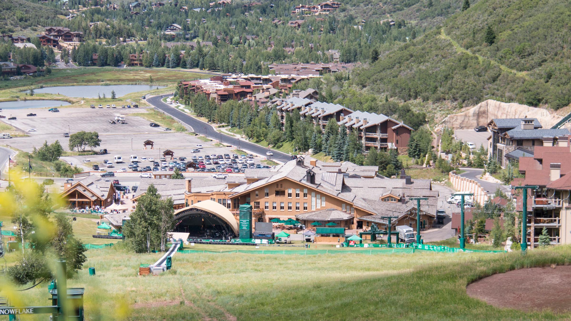 Snow Park Lodge winter exterior