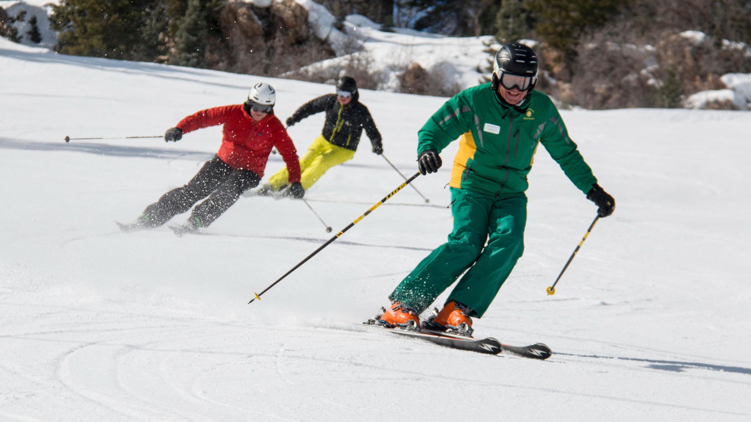 Men S Ski Clinics In Park City Deer Valley Resort