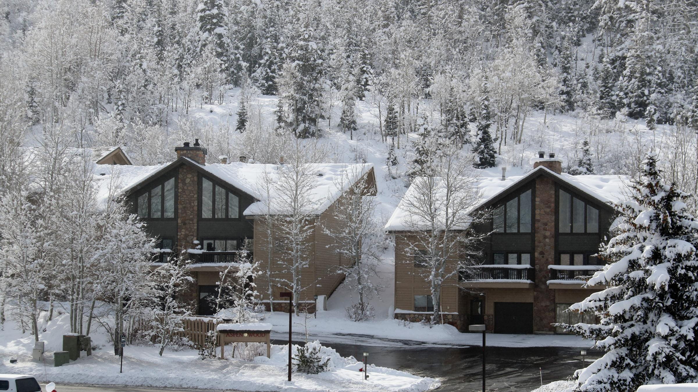 Aspenwood Exterior in Winter