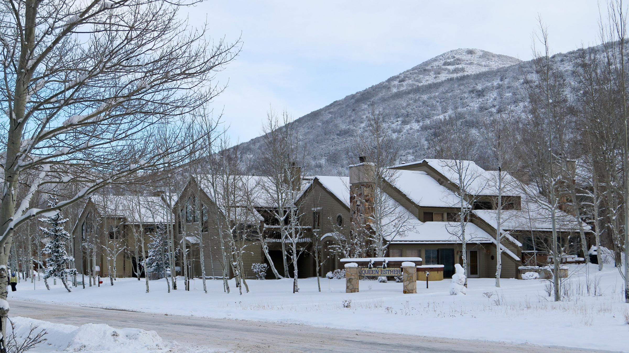 Queen Esther exterior in winter