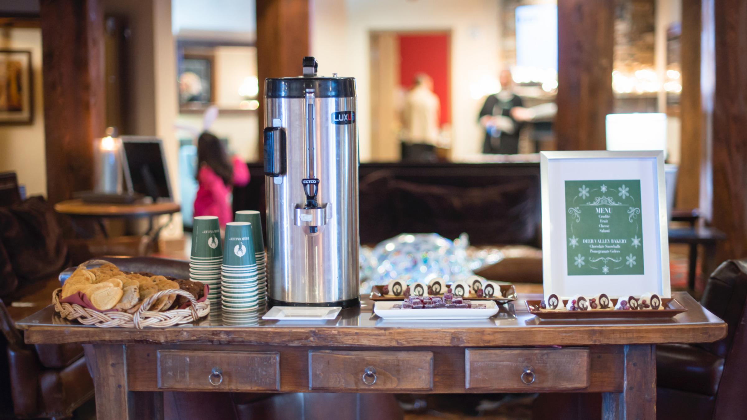 Cookies and Hot Chocolate at Silver Baron Lodge