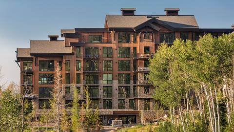 One Empire Pass Exterior in the summer