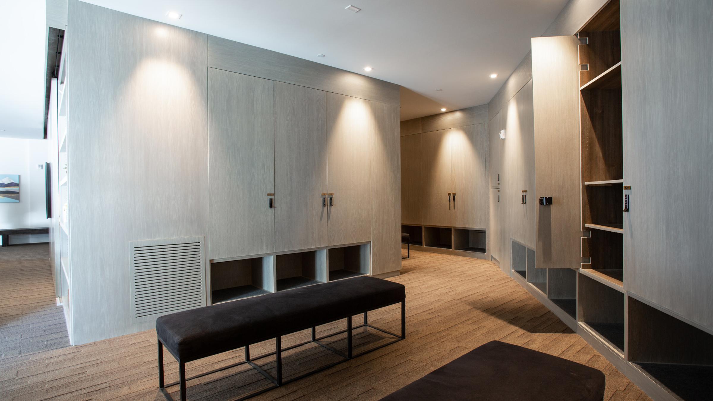 One Empire Pass locker room