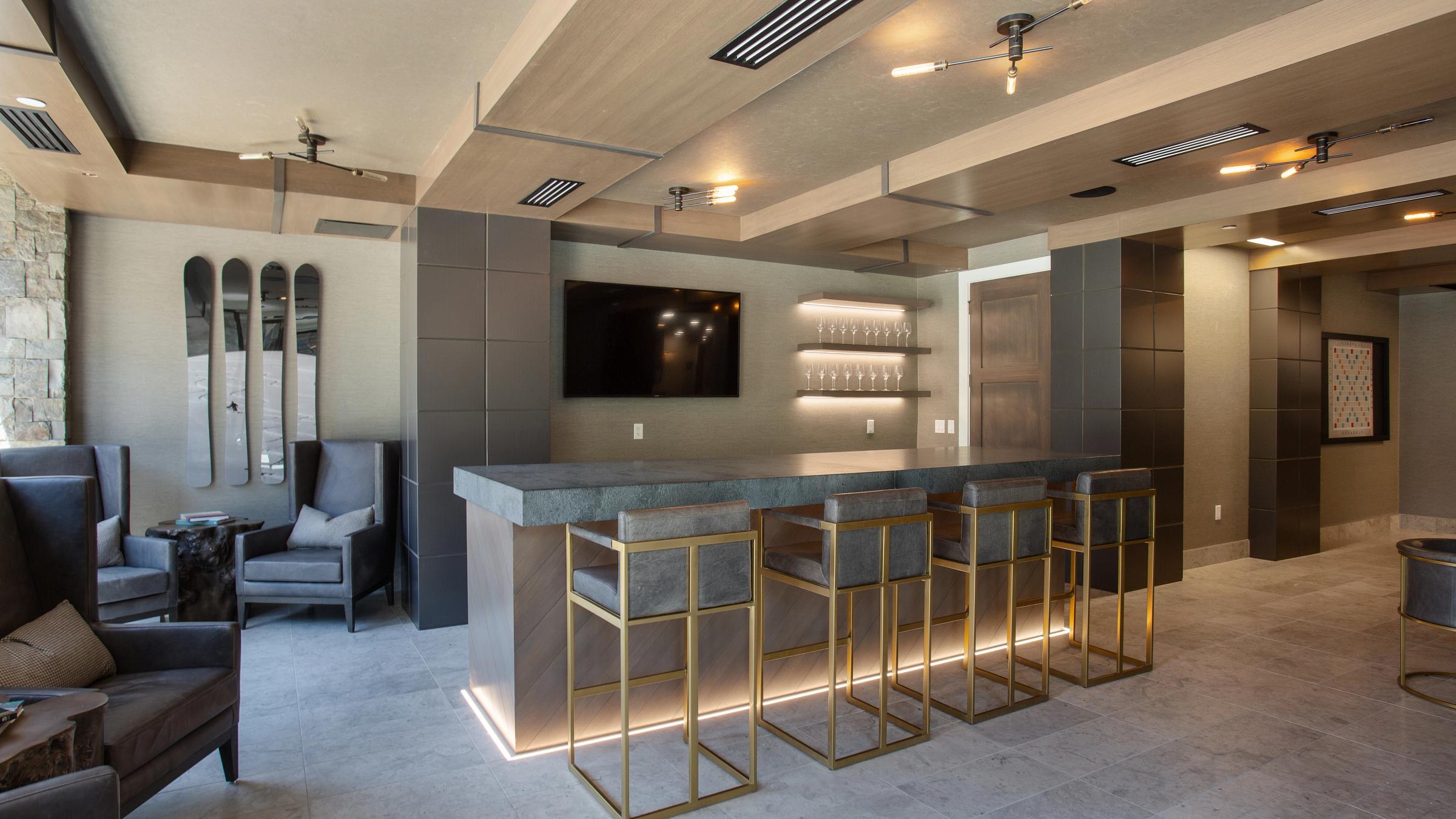 Common area for Empire Residences luxury ski in ski out condo’s in Park City 