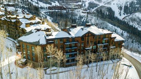One Empire Pass Exterior in the winter