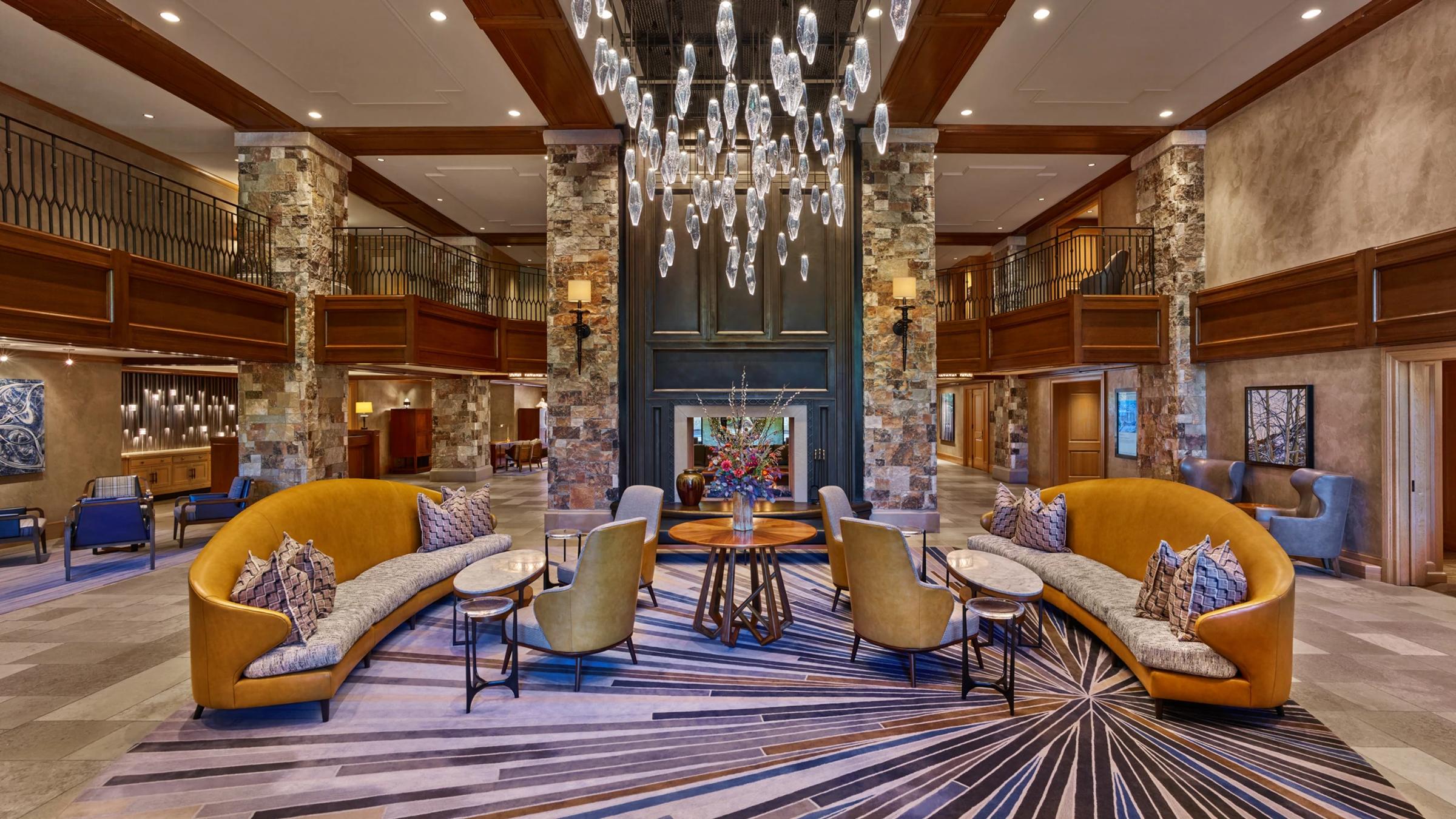 St Regis Deer Valley lobby