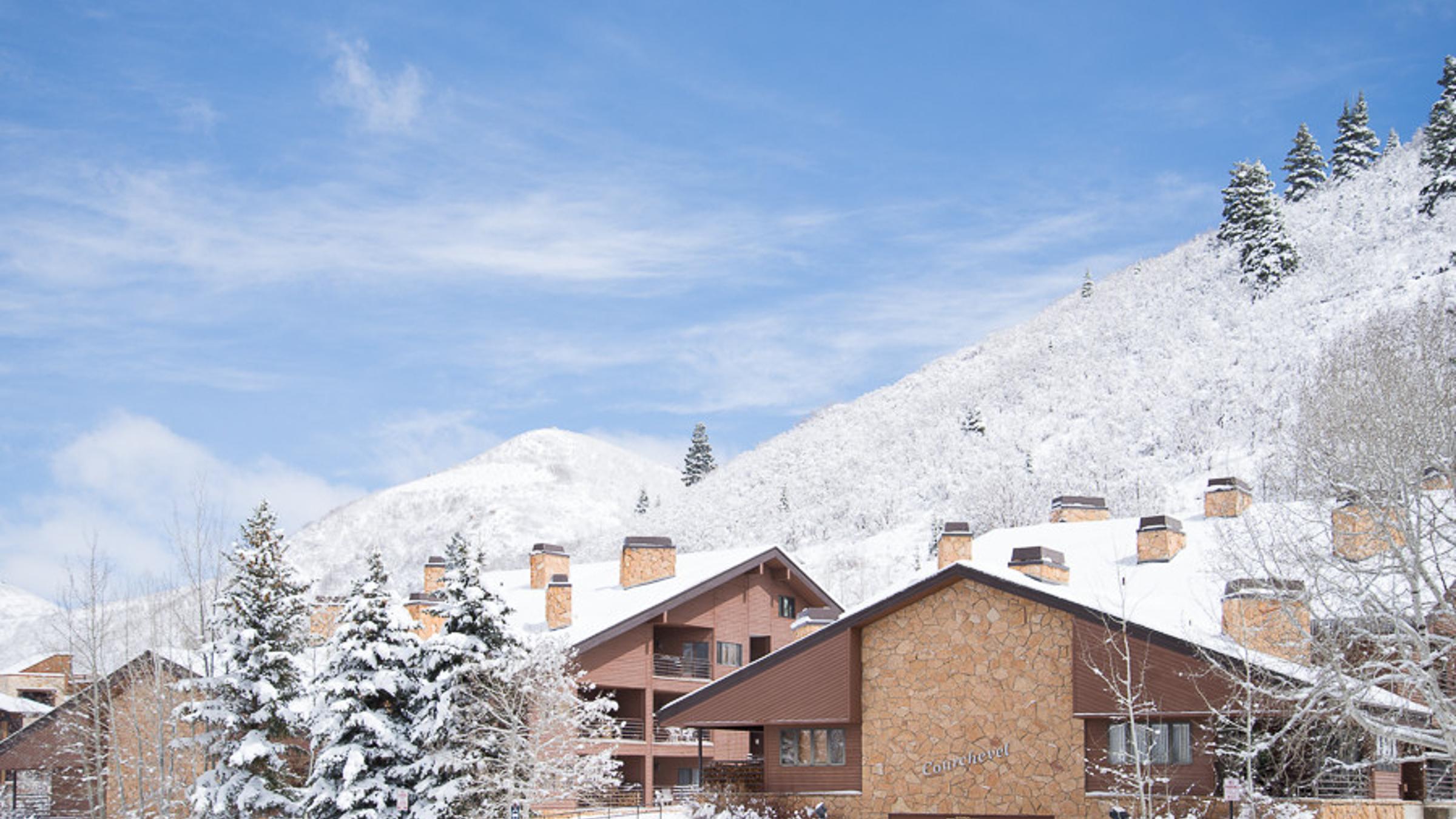 Courchevel winter exterior