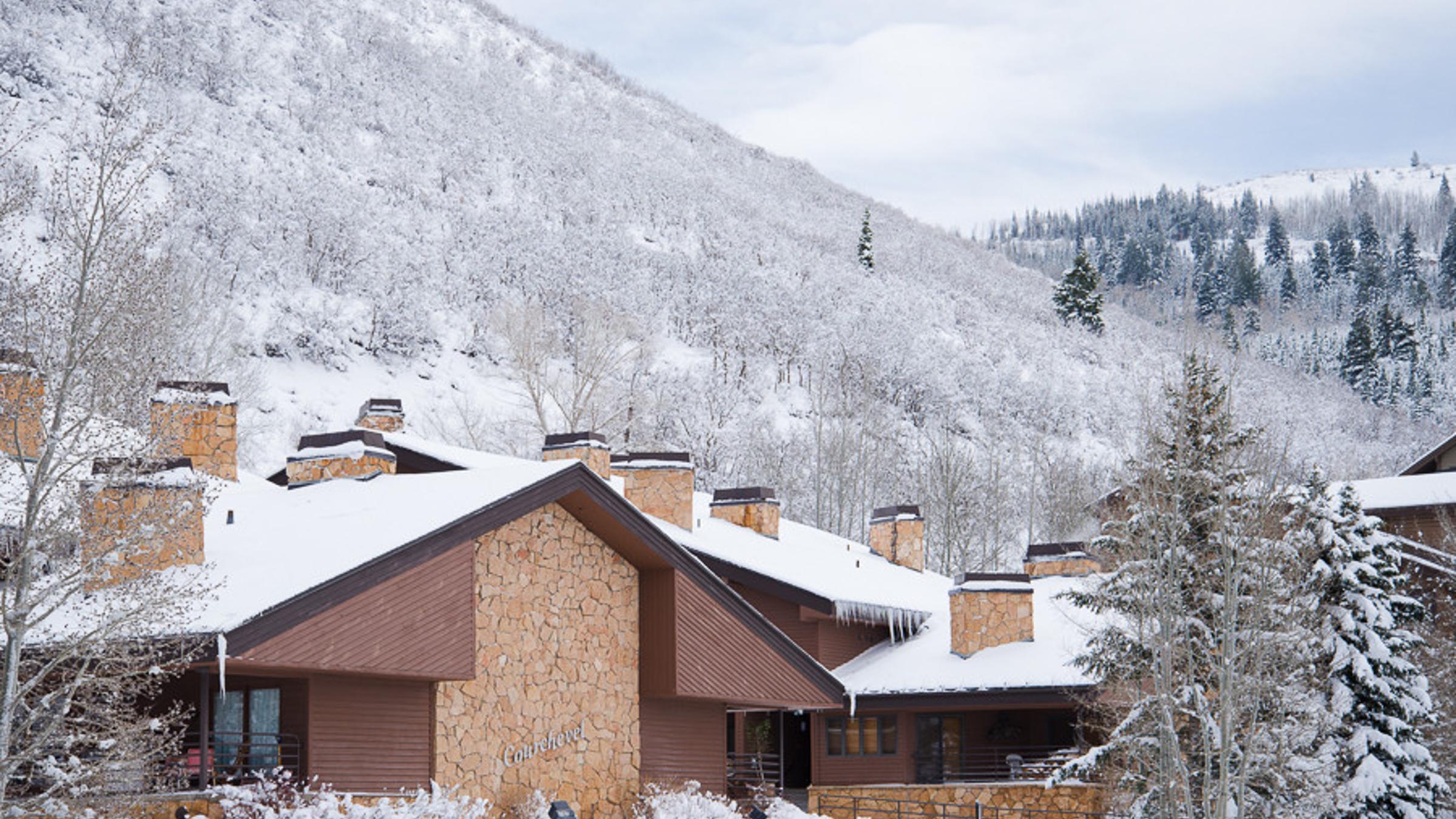 Courchevel winter exterior